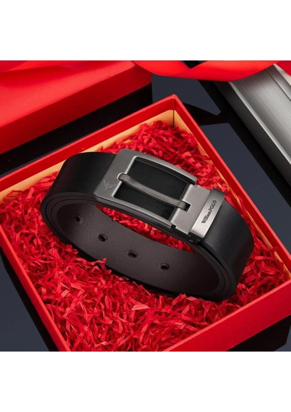 Hakiki Deri Tokalı Lüks Erkek Kemer