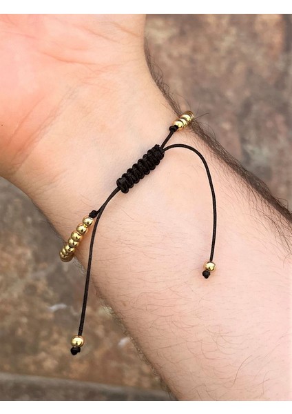 Handmade Gold Altın Kaplama Erkek Ayarlanabilir Erkek Bileklik fiyatları