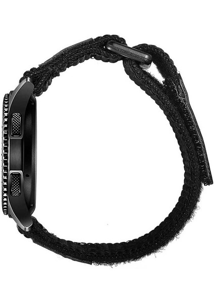 Huawei Watch Gt3 Se / Ultimate 46MM Uyumlu 22MM Magic Nylon Kordon Siyah fiyatları