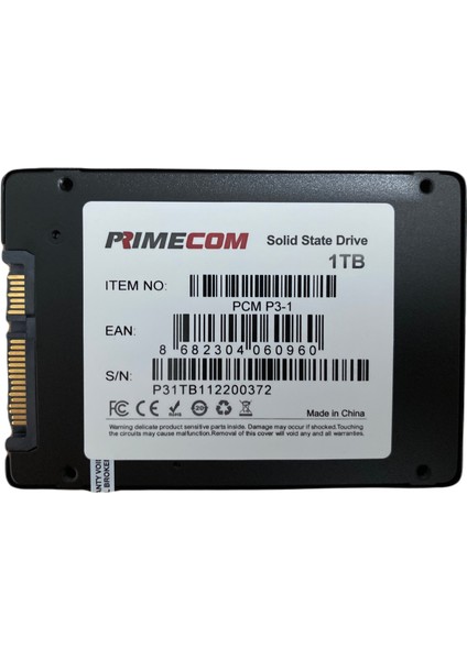 Pcm P3-1tb Sata3 2,5" 1tb 558/472 Bulk SSD Pcm P3-1