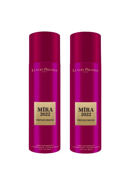 Women Mira 2022 - 200 ml Deodorant 2'li