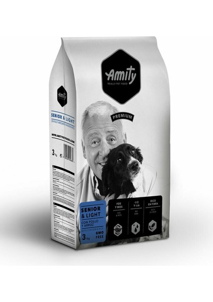 Premium Senior & Light Tavuklu Yaşlı Köpek Maması 15 kg