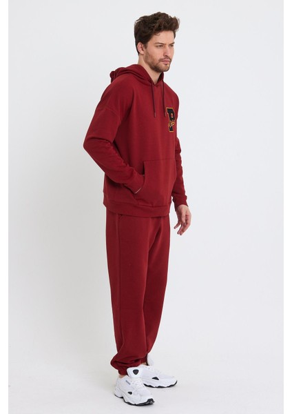 Erkek Jogger 3 Iplik Eşofman Bordo fiyatları