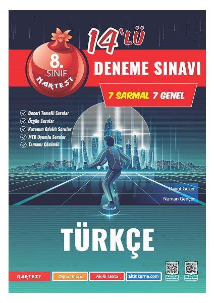 8. Sınıf Mod Türkçe 14 Deneme Sınavı