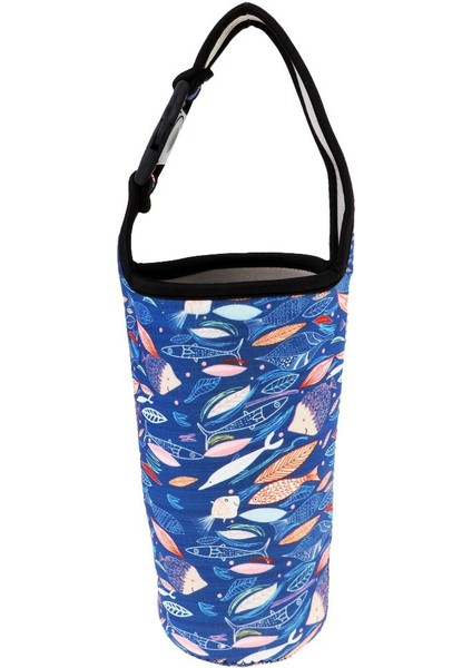 2ADET 30OZ Tumbler Taşıyıcı Tutucu Çanta Koruyucu Kapak Açık Balıkçılık Balıkları ve Mavi Çiçek (Yurt Dışından) fırsatları