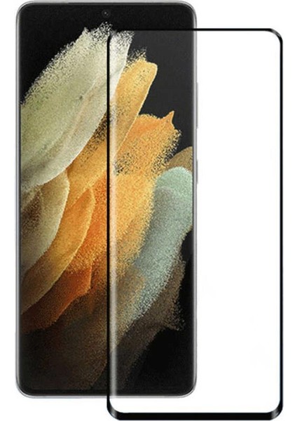 Galaxy S23 Uyumlu Tam Yapışan Eğimli Cam Ekran Koruyucu