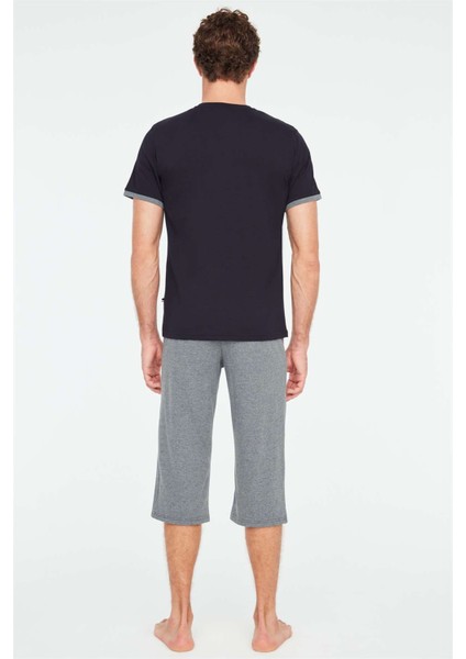 Erkek Lacivert Kapri Takımı modelleri