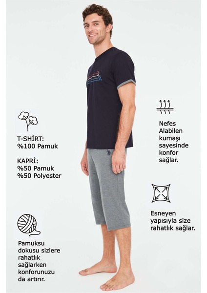 Erkek Lacivert Kapri Takımı fırsatları