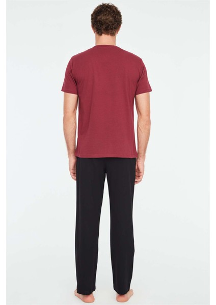 - Erkek Mürdüm Patlı Pijama Takımı modelleri