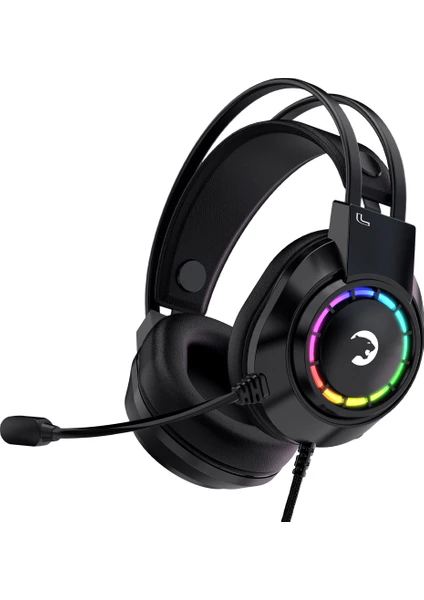 Voldon Siyah 7.1 Surround Rainbow Gaming Kulaklık