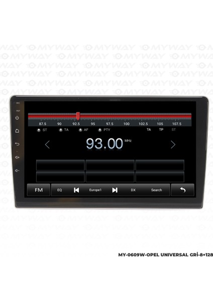 Opel Corsa C Android Multimedya 4gb Ram Carplay Navigasyon Ekran - Myway