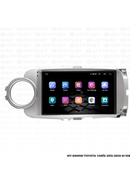 Toyota Yaris Android Multimedya 4gb Ram Carplay Navigasyon Ekran - Myway
