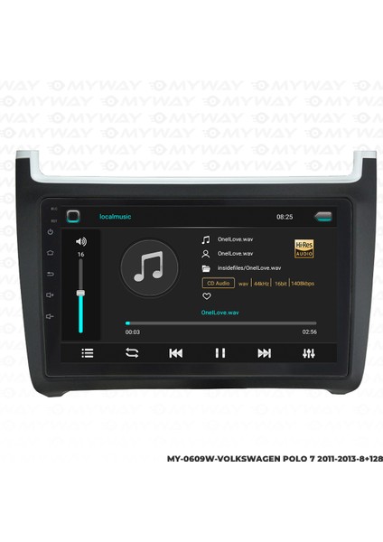 Vw Polo 7 Android Multimedya 4gb Ram Carplay Navigasyon Ekran - Myway