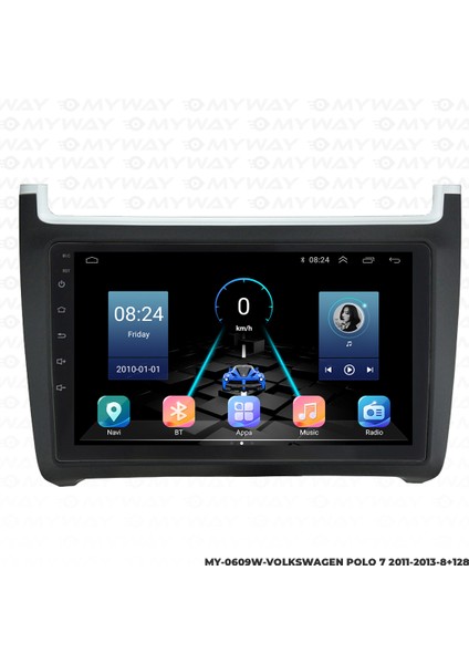 Vw Polo 7 Android Multimedya 4gb Ram Carplay Navigasyon Ekran - Myway