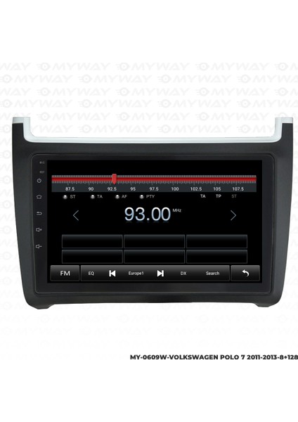 Vw Polo 7 Android Multimedya 4gb Ram Carplay Navigasyon Ekran - Myway