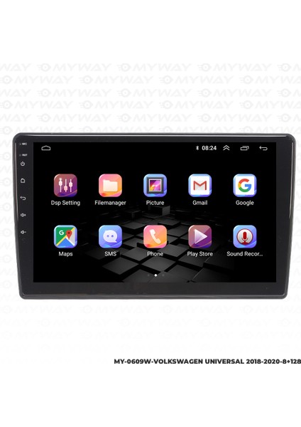 Vw Passat Android Multimedya 4gb Ram Carplay Navigasyon Ekran - Myway