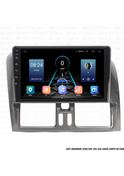 Volvo Xc-60 Android Multimedya 4gb Ram Carplay Navigasyon Ekran - Myway