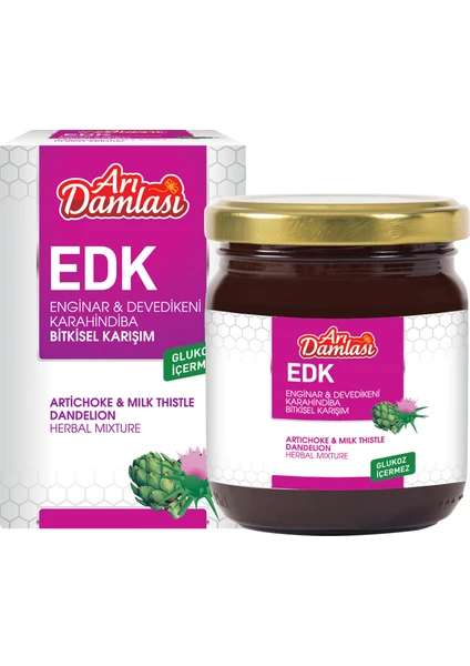 Arı Damlası Enginar & Devedikeni & Karahindiba Ekstraktlı Bitkisel Karışım Macun 230 gr