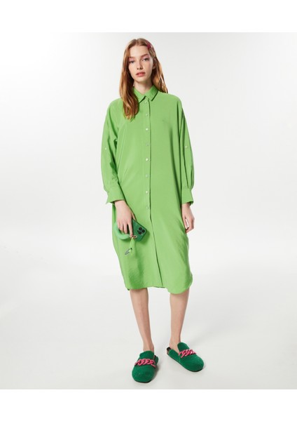 Kuşaklı Gömlek Elbise fiyatları