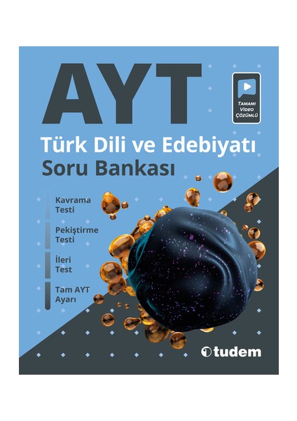 Tudem Yayınları AYT Türk Dili ve Edebiyatı Soru Bankası