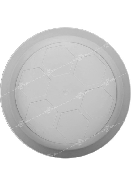 Yalı Nergis Saksı Tabağı No6 Beyaz 26CM Serinova Toxa Saksısı Altlığı Nergiz Plastik Tabak Altlık modelleri