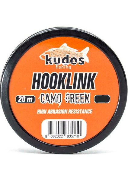 Hooklink Camo Green Sazan Köstek Ipi