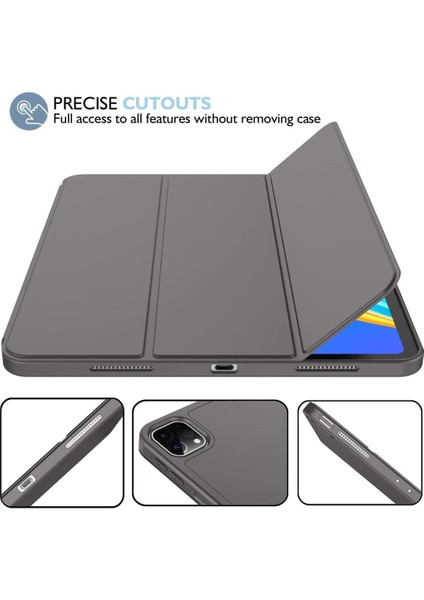 Apple iPad Pro 11 2. Nesil 2020 Kılıf Kalem Bölmeli Smart Case A2228 A2068 A2230 A2231