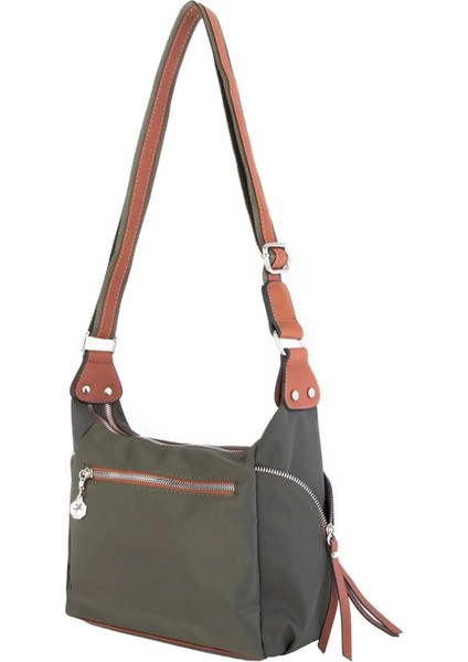 Kadın 4 Bölmeli Ayarlanabilir Uzun Çapraz Saten Su Geçirmez Omuz Çantası fiyatları