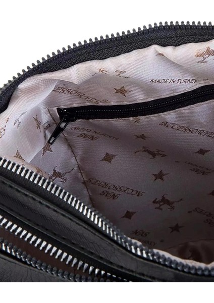 Kadın 4 Bölmeli Ayarlanabilir Uzun Çapraz Saten Su Geçirmez Omuz Çantası modelleri