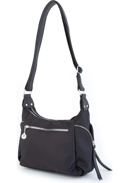 Kadın 4 Bölmeli Ayarlanabilir Uzun Çapraz Saten Su Geçirmez Omuz Çantası fırsatları