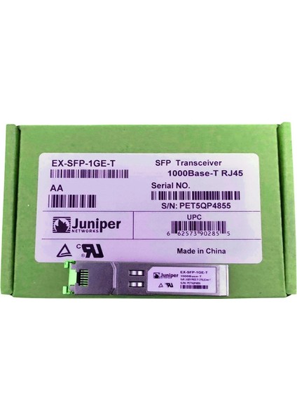 Sfp 10/100/1000BASE-T Copper; Rj-45 Connector; 100M Reach On Utp, 740-013111