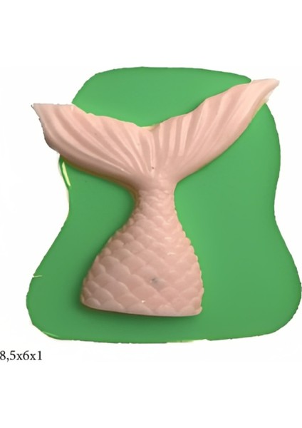 Dekoratif Kenar Şeklinde Silikon Şeker Hamuru Sabun ve Mum Kalıbı