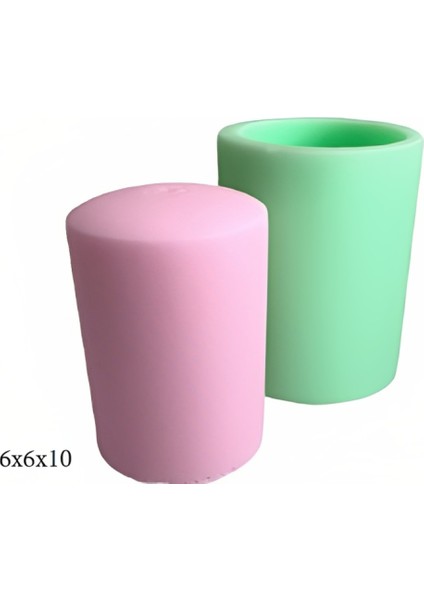 Silikon Şeker Hamuru Sabun ve Mum Kalıbı