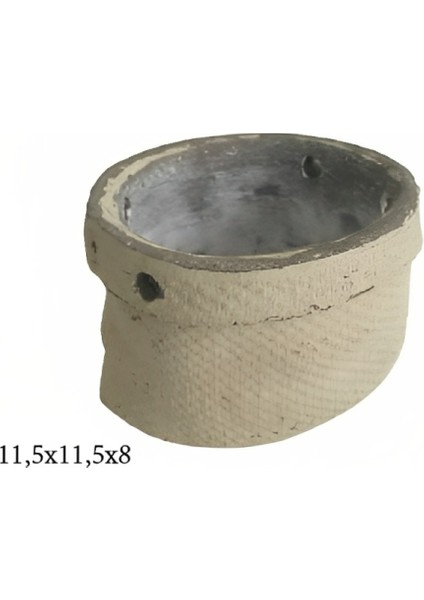 Beton Grubu Silikon Şeker Hamuru Dekor,sabun, Saksı ve Mum Kalıbı