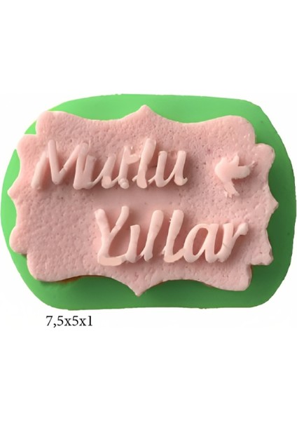 Silikon Şeker Hamuru Sabun ve Mum Kalıbı