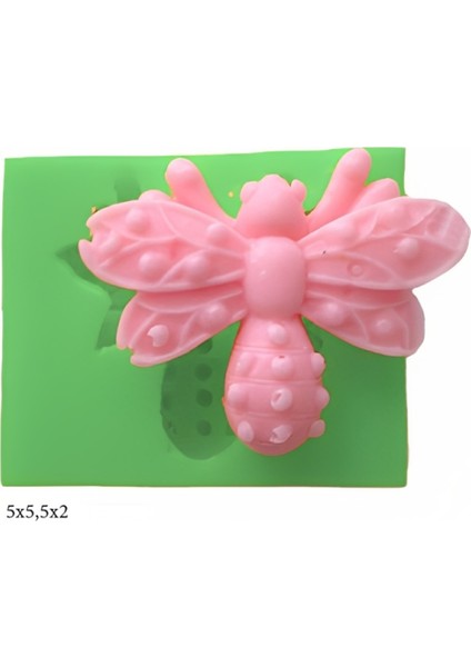 Dekoratif Kenar Şeklinde Silikon Şeker Hamuru Sabun ve Mum Kalıbı