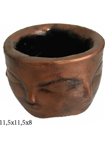 Beton Grubu Silikon Şeker Hamuru Dekor,sabun, Saksı ve Mum Kalıbı