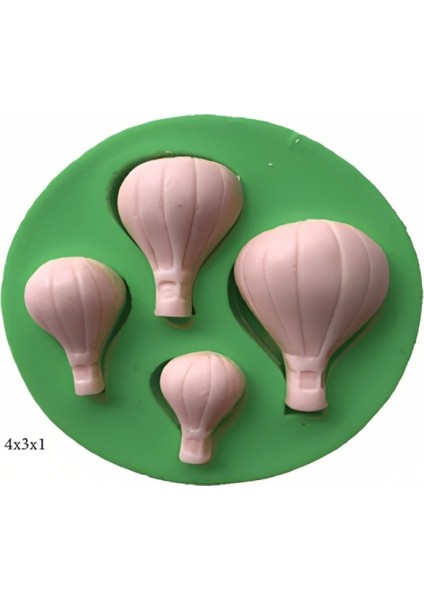Dekoratif Kenar Şeklinde Silikon Şeker Hamuru Sabun ve Mum Kalıbı