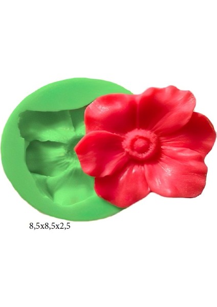 Çiçek Modelleri Silikon Şeker Hamuru Sabun ve Mum Kalıbı