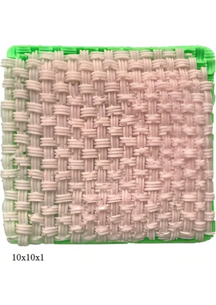 Dekoratif Kenar Şeklinde Silikon Şeker Hamuru Sabun ve Mum Kalıbı