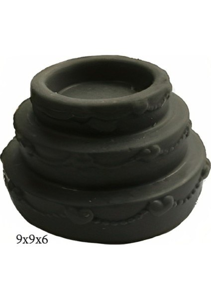 Beton Grubu Silikon Şeker Hamuru Dekor,sabun, Saksı ve Mum Kalıbı