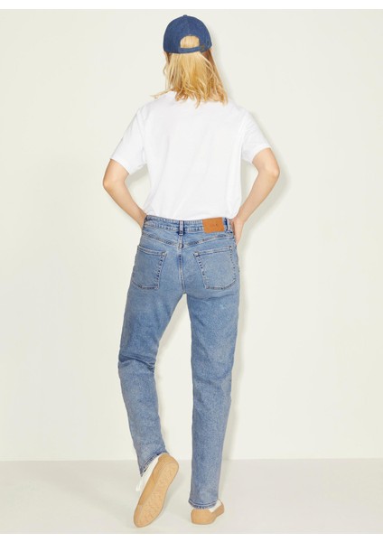Jjxx Yüksek Bel Bol Paça Straight Kadın Denim Pantolon 12229033 modelleri
