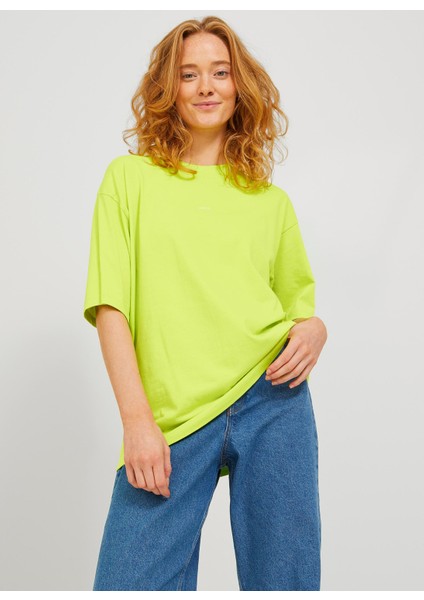 Bisiklet Yaka Sarı Kadın T-Shirt 12205777 fiyatları