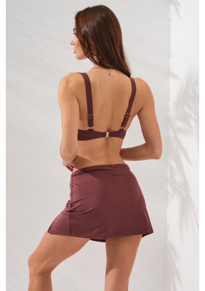 Pearl Etekli Fra Bikini Takım Üçlü Set Toffee 231228 fiyatları