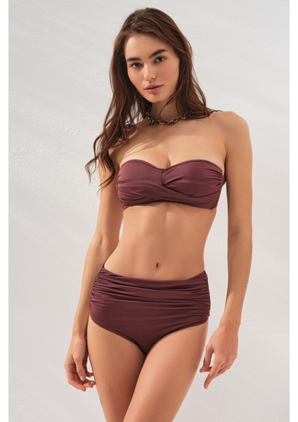 Pierre Cardin Anna Soft Straplez Bikini Takım Toffee 231239