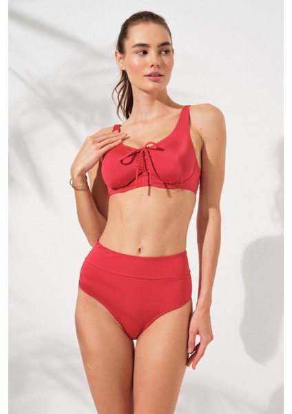 Melt Toparlayıcı Balenli Bikini Takım Kırmızı 231234 fırsatları