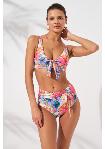 Lolita Balenli Toparlayıcı Bikini Takım Garden 231232-D