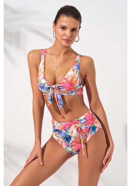 Lolita Balenli Toparlayıcı Bikini Takım Garden 231232-D modelleri