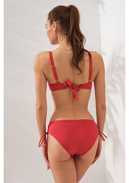 Sole Kaplı Toparlayıcı Bikini Kırmızı 231229 fiyatları