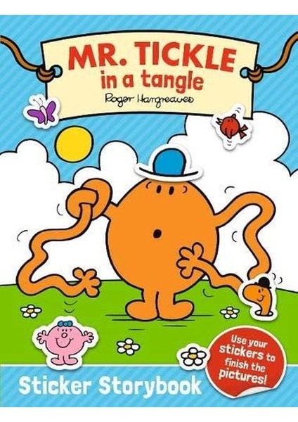 Mr. Tickle In A Tangle Sticker Storybook